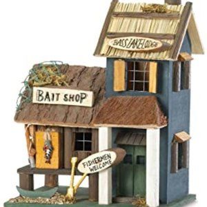 New- BASS LAKE LODGE BIRDHOUSE